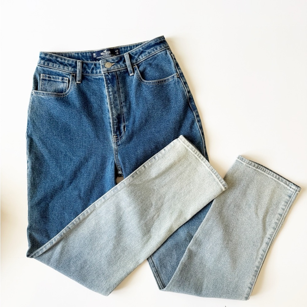 Hollister Ultra High Rise Vintage Stretch Gradient Fade Wash Jeans NWOT